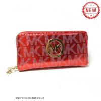 michael kors logo signature glad groot rood portefeuilles Winkel Nijmegen ep68d582